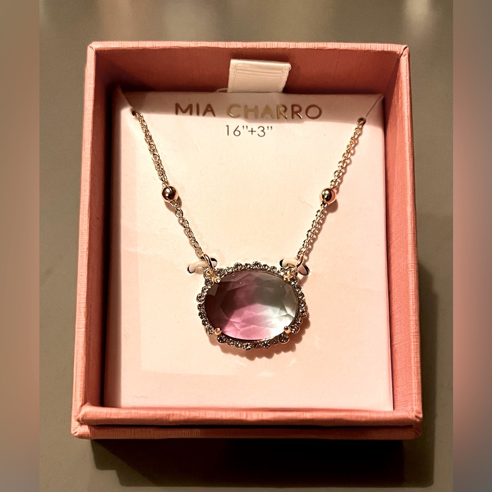 NWT! ANTHROPOLOGIE X ZEYZEY JEWELRY NECKLACE! 24K GOLD PLATED! STUNNING! - Picture 3 of 7